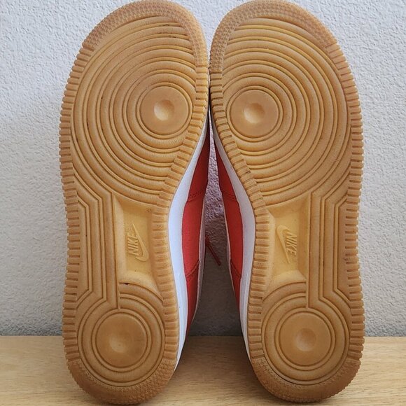 Nike Air Force 1 Low Team Orange White 896185-601 2017 Men's Size 9 - Picture 13 of 13